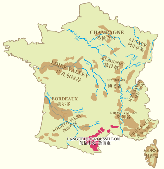 法国之光葡萄酒