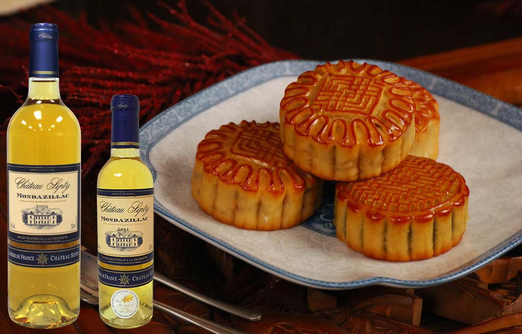 真是绝配今年流行月饼和葡萄酒搭配